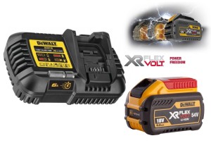 Zestaw Zasilający DEWALT DCB116X1 Ładowarka + 1x Akumulator DCB547 9ah 18-54V XR FlexVolt