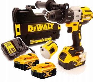 DeWALT DCD996P2 Wiertarko-wkrętarka udarowa akumulatorowa 18V XT 95nm 3-biegi Zestaw 2x5Ah 