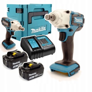 Makita DTW190RFJ Klucz Udarowy 1/2" 18V LXT 190nm Zestaw 2x3Ah