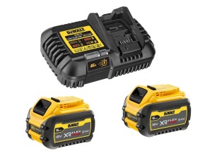 Zestaw Zasilający DEWALT DCB116T2 Ładowarka + 2x Akumulator DCB546 6ah 18-54V XR FlexVolt