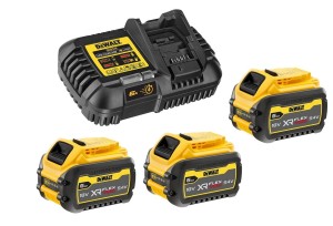 Zestaw Zasilający DEWALT DCB116T3 Ładowarka + 3x Akumulator DCB546 6ah 18-54V XR FlexVolt
