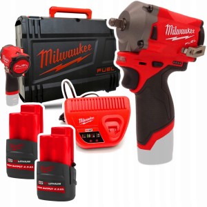 Milwaukee M12 FIW38-252X 3/8 Klucz Udarowy ZESTAW