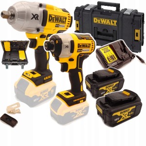 DEWALT ZESTAW 2 - urządzeń KLUCZ udarowy ZAKRĘTARKA udarowa DCF899M2 DCF887N