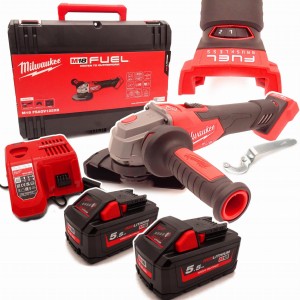 Milwaukee M18 FSAGV125XB-552X Regulacja Obrotów  Zestaw 2x5.5Ah