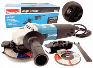 MAKITA GA5040C SZLIFIERKA KĄTOWA REGULACJA ODROTÓW