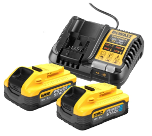 Zestaw Zasilający DEWALT DCB1104H2  Ładowarka + 2x Akumulator DCBP518 5ah 18V XR PowerStack