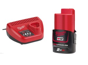 Zestaw Zasilający MILWAUKEE Zestaw M12 NRG-201 C12C + 1x 2Ah