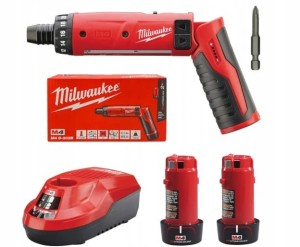 Wkrętak akumulatorowy 4V 1/4' Milwaukee M4D-202B 4933440475 2x2Ah
