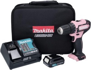 Wkrętarka Makita DF333DSAP1 12V 30Nm CXT 1x2Ah Różowa