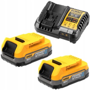 Zestaw Zasilający DEWALT DCB1104E2 Ładowarka + 2x Akumulator DCBP034 1,7Ah PowerStack