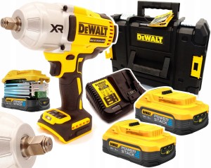 DEWALT Klucz udarowy DCF900H2T 2x 5.0ah Powerstack 1/2 1898 Nm Zestaw COMBO