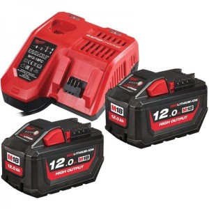 Milwaukee Zestaw Zasilający M18 HNRG-122 2x 12ah Powerpack 4933464261 