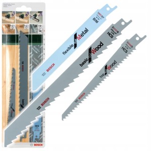 Zestaw Brzeszczotów do drewna metalu 3szt 2609256715 S922EF S644D S1111K