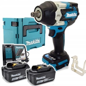 Makita DTW700RTJ Akumulatorowy Klucz udarowy  1/2'' CALA 18V LXT 700Nm Zestaw 2x5ah