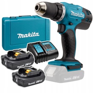 MAKITA DDF453RAJ wiertarko-wkrętarka 42Nm LXT 18V 2x 2.0Ah + walizka