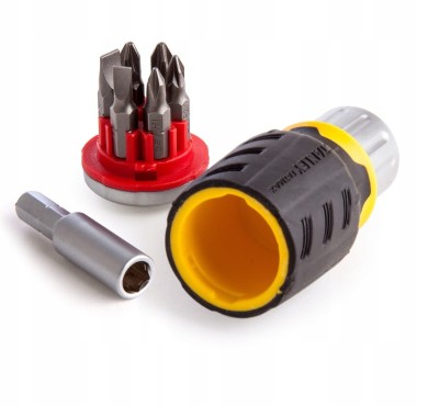 Wkrętak Grzechotka z bitami Stanley FATMAX FMHT0-62688 7el ZESTAW PH PZ SL