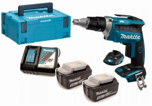 Wkrętarka do Płyt G-k Makita DFS452RTJ 18V 2X 5AH 