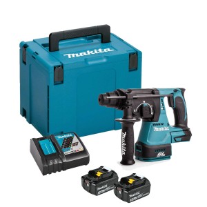 Makita DHR242RFJ Młotowiertarka SDS Plus 2,0J 18V LXT Zestaw 2x3Ah