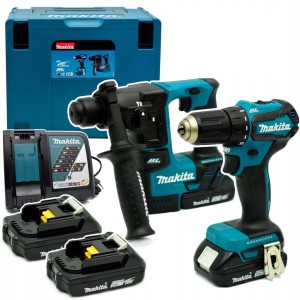 Makita DLX2454AJ Zestaw COMBO DHR171 + DDF487 18V LXT 2x2Ah