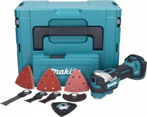 Makita DTM52ZJX4 Narzędzie wielofunkcyjne Starlock LXT 18V BODY + Zestaw Brzeszczoty
