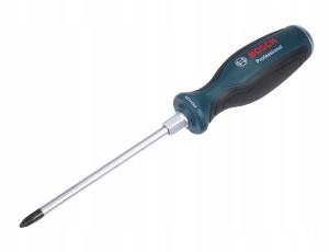 BOSCH Professional 1600A01TG3 Wkrętak krzyżowy PH2 × 125 mm Thru-Tang, udarowy, z nasadką sześciokątną