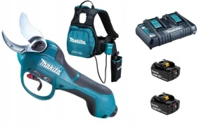 Makita DUP361PT2 – Akumulatorowy sekator ogrodniczy 2×18V LXT 36V do 33 mm Zestaw 2x5Ah