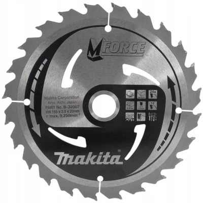 MAKITA-B-32007-Tarcza-tnaca-165x20-do-drewna-zaglebiarki-SP6000J-DSP600ZJ-Stan-opakowania-oryginalne.jpg
