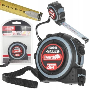 TVARDY T00341 – miara zwijana dwustronna 3 m / 16 mm, KLASA I