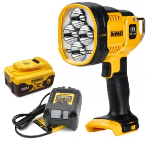 DeWalt DCL043P1 Latarka akumulatorowa LED 18V XR 500-1500 lm  Zestaw 1x5Ah