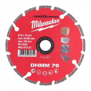 Milwaukee 4932471333 – tarcza diamentowa 76×10 mm