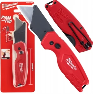 Milwaukee 4932471356 – kompaktowy nóż składany z wymiennymi ostrzami