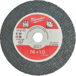 Milwaukee 4932464717 – tarcze tnące 76 mm P60, otwór 10 mm (5 szt.)