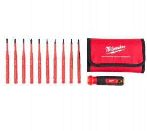 Milwaukee 4932493657 – wkrętak izolowany 10w1 w piórniku