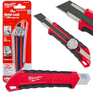 Milwaukee 48221961 – nóż do tapet z łamanym ostrzem 18 mm
