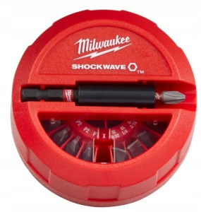 Milwaukee SHOCKWAVE 4932472055 – zestaw bitów 16 szt. PH / PZ / PX / HEX