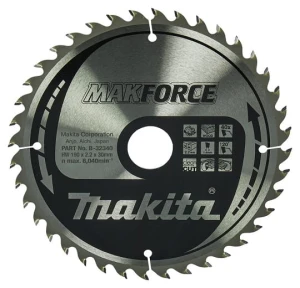 Makita B-32340 – tarcza tnąca Makforce do drewna 190×30 mm, 40 zębów
