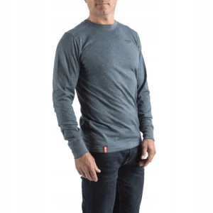 Milwaukee 4932492995 – koszulka robocza T-shirt HT LS BLU (długi rękaw) rozmiar L