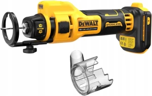DeWalt DCE555N Akumulatorowa frezarka wycinarka do płyt G-K 18V 3.2-6,4mm