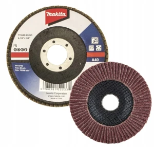 MAKITA D-63432 – tarcza listkowa do szlifowania P40, 115 mm, 1 szt.