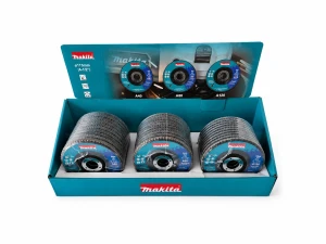 Makita D-82046 – zestaw tarcz lamelkowych 115 mm, 30 szt.