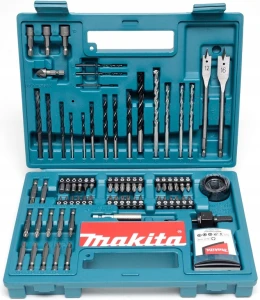 Makita B-53811 Zestaw akcesorii Nasadek Bitów i Wierteł 100szt. 