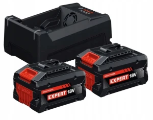 BOSCH EXPERT 2x EXBA18V-80 8.0Ah + GAL 12V-18V-18 – Zestaw Zasilający 18V Tabless