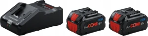 BOSCH EXPERT – Zestaw Zasilający 2x 8.0Ah + Ładowarka GAL 18V-160