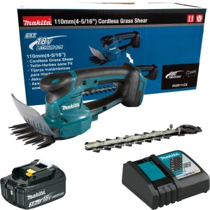Makita DUM111RFX – Akumulatorowe Nożyce do Trawy i Krzewów 18V LXT 1x3.0Ah