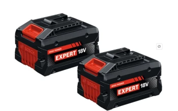  BOSCH EXPERT 1600A0373D Zestaw akumulatorów 2x EXBA18V-8 8Ah 18V Tabless
