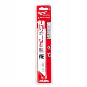 Milwaukee 48475186 – Brzeszczoty do Piły Szablastej THIN KERF 150 mm 24 TPI – 5 szt.