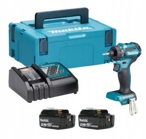 Makita DDF083RTJ – kompaktowa wiertarko-wkrętarka 18V LXT 1/4” HEX 40 Nm + 2×5Ah