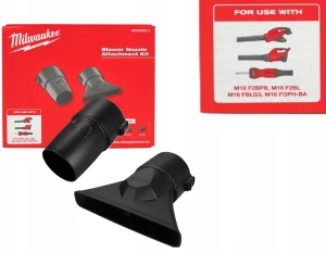 Milwaukee 4932498514 – Zestaw Dysz do Dmuchawy Okrągła i Płaska