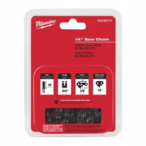 Milwaukee 4932480178 – Oryginalny Łańcuch do Piły Łańcuchowej M18 FTHCHS30 3/8" 35 cm (14")