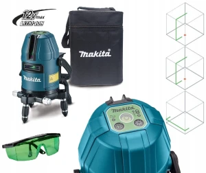 Makita SK10GDZ – Samopoziomujący Laser Krzyżowy Zielony 12V CXT BODY